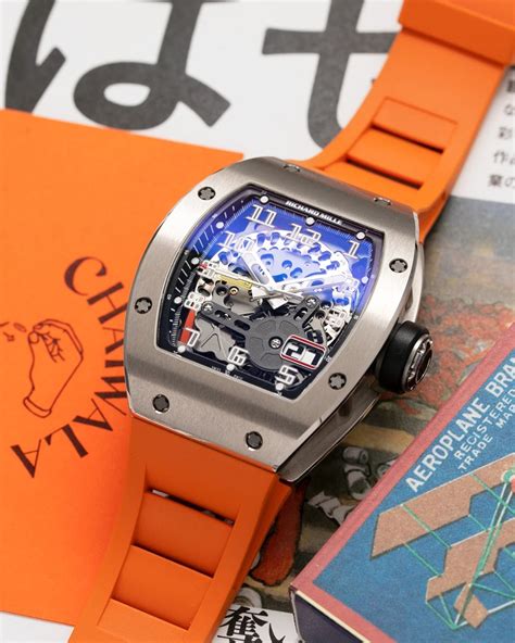 richard mille orange band.